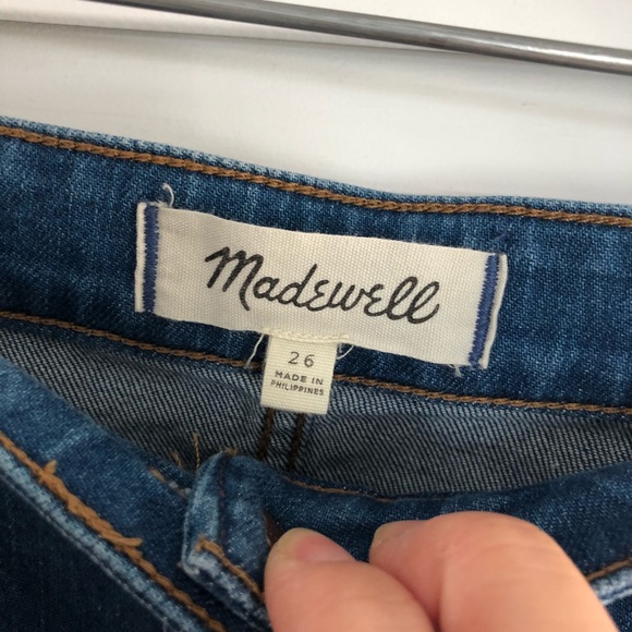 Madewell denim flare skirt - Picture 3 of 4